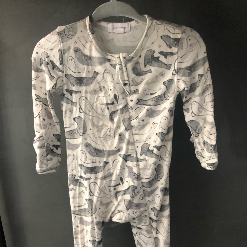 Angel Dear zipper footie